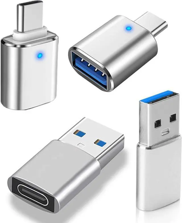 Main image of USB Hub 3.0 USB Splitter1 in 4 Out USB Extender USB Adapter Multiple Port 4Pcs USB to USBC-C Adapter USB C to USB Adapter USB A to USB C Adapter Type C OTG Adapter (4Pcs Adapter)