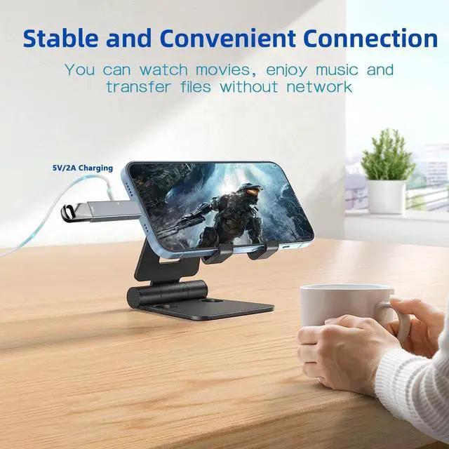 Alt view image 2 of 7 - USB C OTG Adapter with Power USB C to USB 3.0 Female Adapter with USB C Charging Compatible with Samsung S23 Ultra/S22/Tab S8/S6 iPad Pro Pixel 7/6/5/4XL Chromecast with Google TV/3D Printer-2Pcs