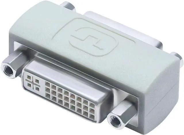 Main image of DTECH DVI Adapter Female to Female DVI-I to DVI-I Coupler to Extend Monitor Cable Compatible with PC Desktop Computer Monitor Projector