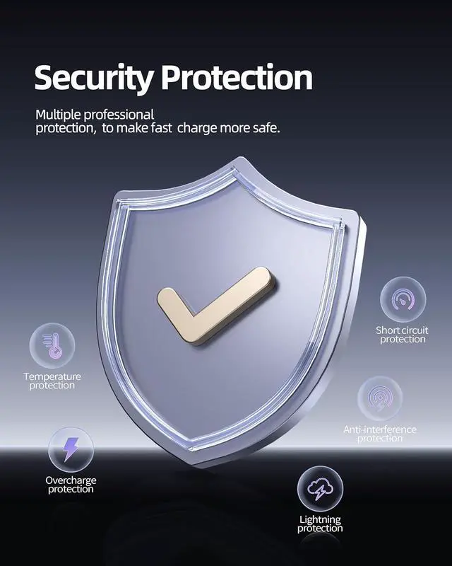 Alt view image 6 of 6 - 65W USB C Laptop Charger Fit for  Galaxy Book 360 Book Pro ep-ta865 NP950QDB NP930QDB NP935QDC NP950XDB NP930XDB Fit for Chromebook 4 4+ Plus XE310XBA XE350XBA XE513C24 Type C Adapter