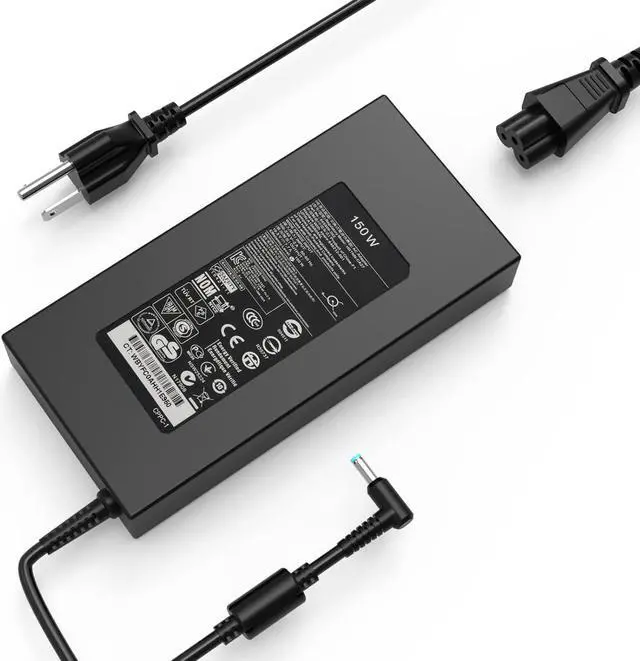 Alt view image 7 of 7 - 150W AC Adapter Charger Fit for Original HP ZBook 15 16 17 G3 G4 G5 G6 G7 ZBook Studio15 OMEN x by 15 17 ADP-150XB B 776620-001 917677-003 75626-003 917677-001 Laptop Power Supply