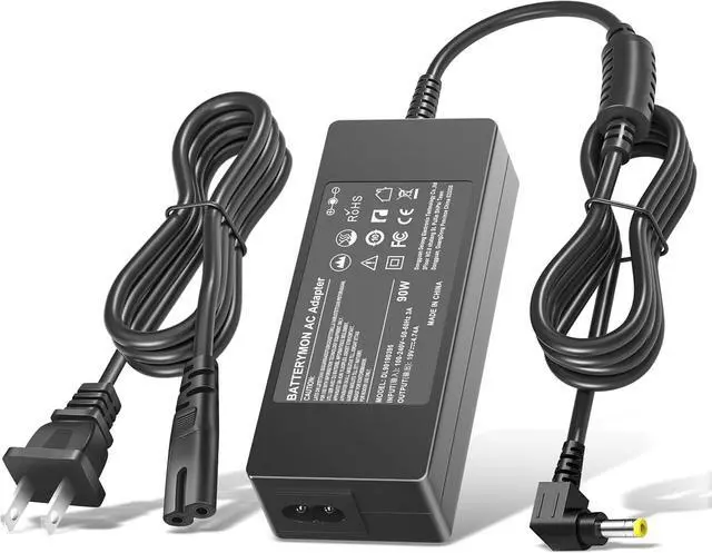 Main image of 19V Monitor Power Adapter Cord Compatible with  VG278Q VG278 VG279 VG279Q VG245H VG245 VG248QE VX248 VX248H VX228H VX279H MX239H MX279H LS246H LCD  27 24 23 22 Gaming Monitor Charger