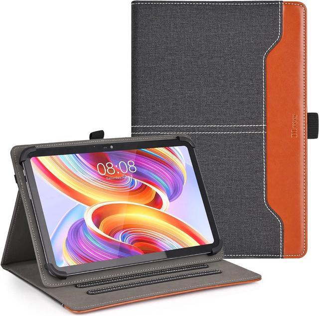 Universal Case for 10-11 Inch Tablet Compatible with Sgin/Byybuo/ZZB/Feonal/Baken/Lville/Juninke/Coopers  Tablet PU Leather Cover for 10 10.1 Inch Tablet with Multi Angle Stand  Black - Newegg.com