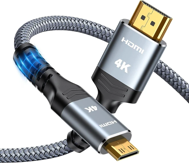 Main image of Mini HDMI to HDMI Cable 3.3FT, (4K 60Hz) High Speed