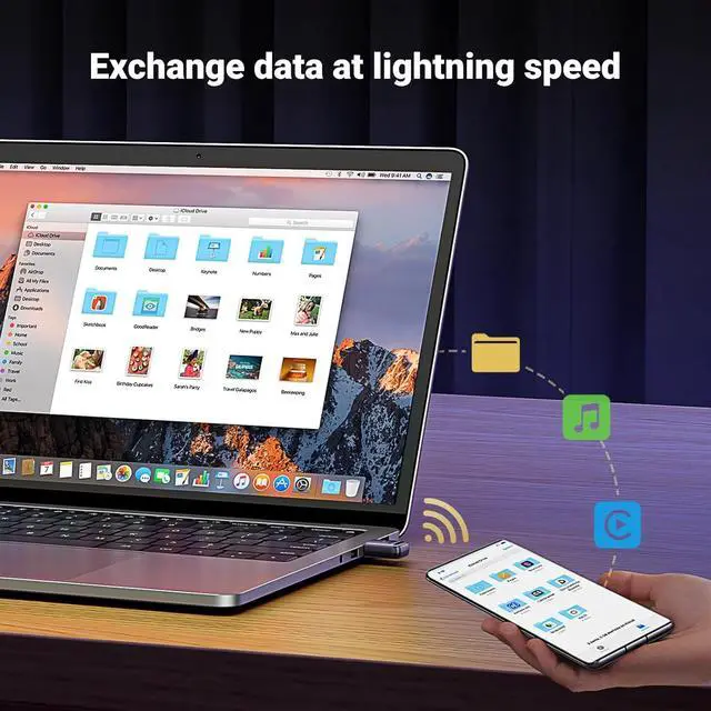 Alt view image 6 of 6 - UGREEN USB Bluetooth Adapter, 2024 5.4 Bluetooth Adapter for PC, Plug & Play for Windows 11/10/8.1, Bluetooth Receiver & Transmitter for Bluetooth Keyboard/Mouse/Headphone/Speakers