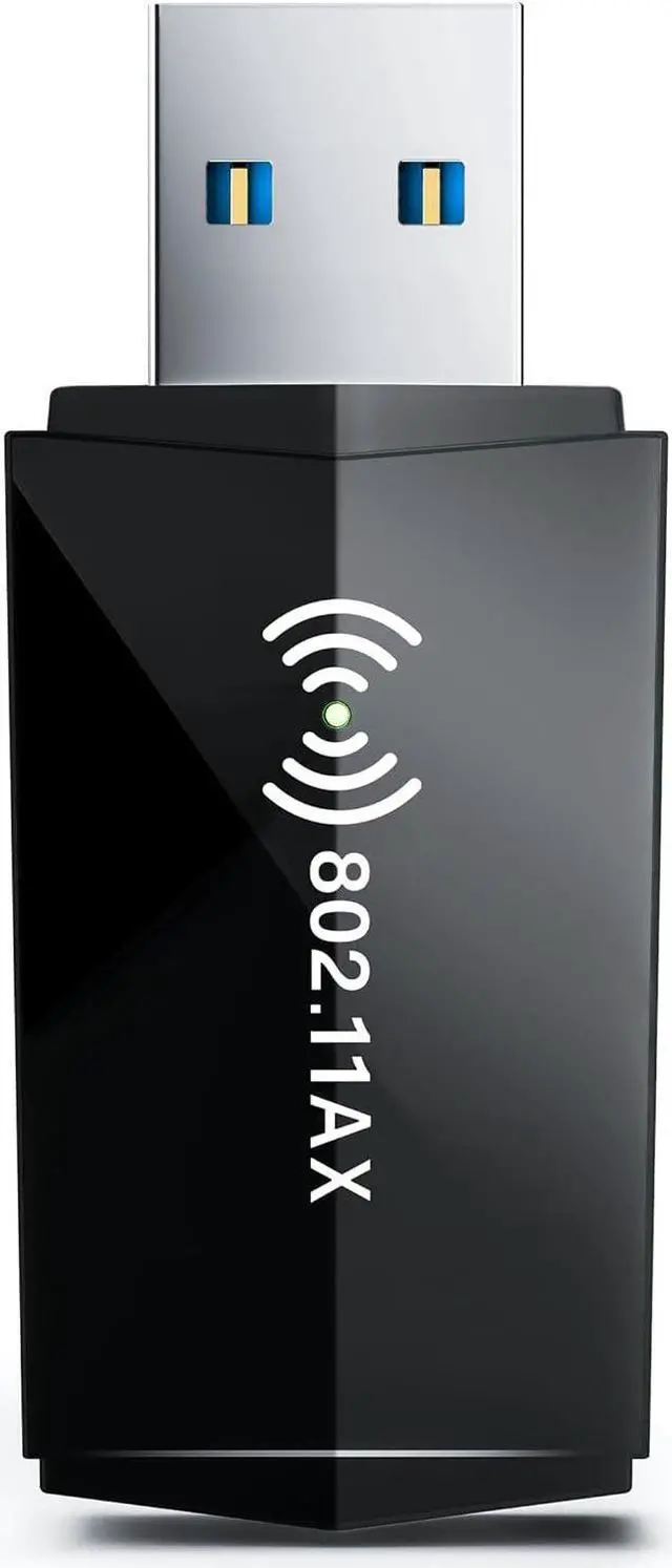 Main image of USB WiFi Adapter for Desktop PC - AX1800 WiFi 6 Adapter 5GHz 2.4GHz USB 3.0 WiFi Adapter Wireless Network Adapter for Desktop Computer Laptop WiFi Dongle WiFi Antenna for Win11/10 Wireless Adapter