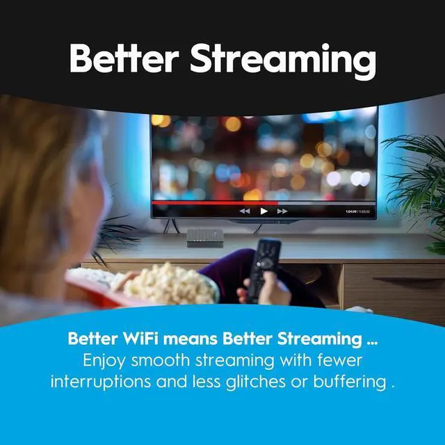 Alt view image 3 of 7 - Bonded MoCA 2.5 Adapter (2-Pack) | 1 Gbps Ethernet, 2.5 Gbps Over existing Coax Cable | Ideal Backbone for Mesh WiFi, Streaming and Gaming | 2 HTEM4 Adapters in Kit