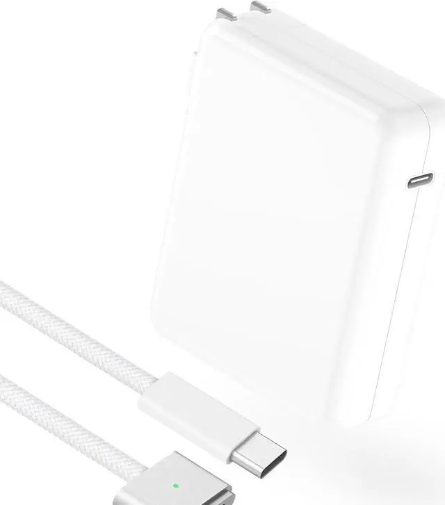 Main image of 140W USB C Charger Power Adapter for MacBook Pro 16 14 inch 2023 2022 2021 M3 M2 M1 PD3.1 2022 2023 2024 MacBook Air 13 15 inch 6.6FT USB C to 3 Braided Cable LED Powerful Connect Original Quality