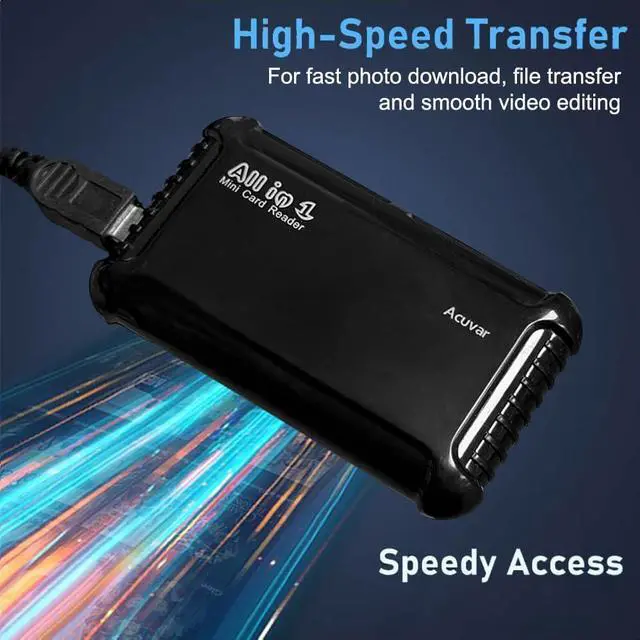 Alt view image 4 of 7 - Super High Speed All-in-1 USB Memory Card Reader Writer  Card Reader SD CF Card XD Card Reader Micro SD Reader Memory Stick Pro Duo USB Card Reader Compact Flash Multi Adapter