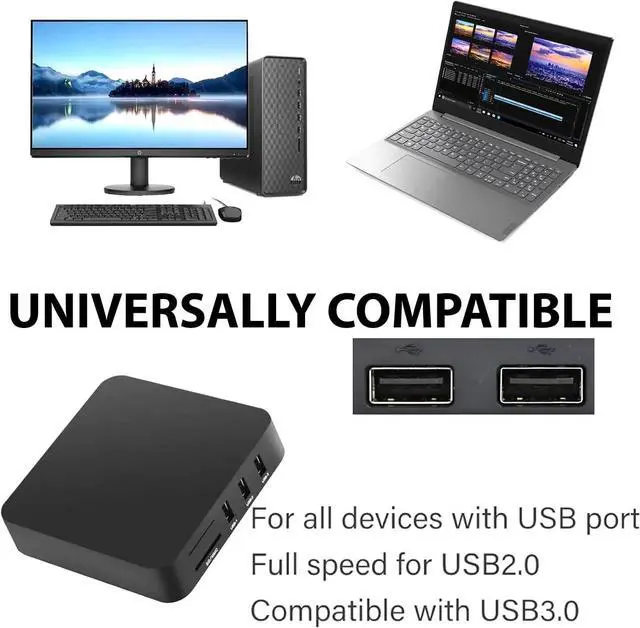 Alt view image 5 of 7 - Super High Speed All-in-1 USB Memory Card Reader Writer  Card Reader SD CF Card XD Card Reader Micro SD Reader Memory Stick Pro Duo USB Card Reader Compact Flash Multi Adapter