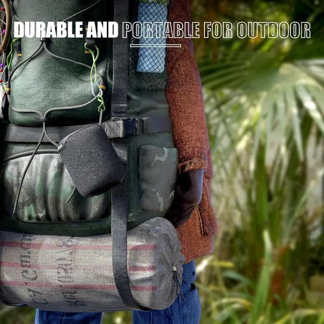 Alt view image 6 of 7 - Ortizan Portable Bluetooth Speaker with Big Sound,Punchy Bass,IPX7 Waterproof,15H Playtime,Bluetooth 5.3,AUX&TF Card,Stereo Pairing,Small Wireless Speaker for Outdoor,Electronic Gadgets,Gift Ideas