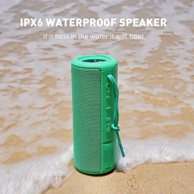 Alt view image 5 of 7 - MIATONE BOOMBOX Portable Bluetooth Speaker, for Her Him Women Men - Green