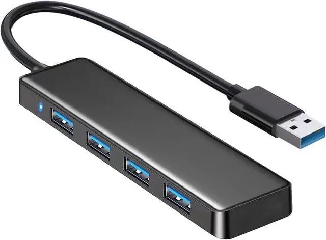 Main image of USB 3.0 Hub, VIENON 4-Port USB Hub USB Splitter USB Expander for Laptop, Xbox, Flash Drive, HDD, Console, Printer, Camera,Keyborad, Mouse