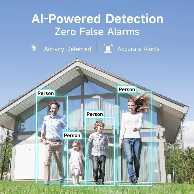 Alt view image 3 of 7 - ARENTI Security Camera Outdoor Wired, 24/7 Recording Surveillance Camera for Home Security, 5GHz/2.4GHz WiFi, Regular Patrol, 2K 4MP Resolution, 360° PTZ Motion Tracking(OP1)