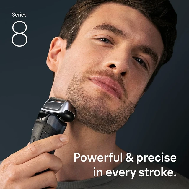 Alt view image 6 of 6 - Braun Series 8 83M Electric Shaver Head Replacement Cassette, Silver