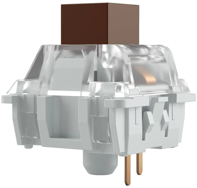 Alt view image 2 of 4 - GLORIOUS Kailh Box Brown Mechanical Keyboard Switches: Reliable Dustproof 120-Pack - Perfect for Precise Typing and Moderate Gaming