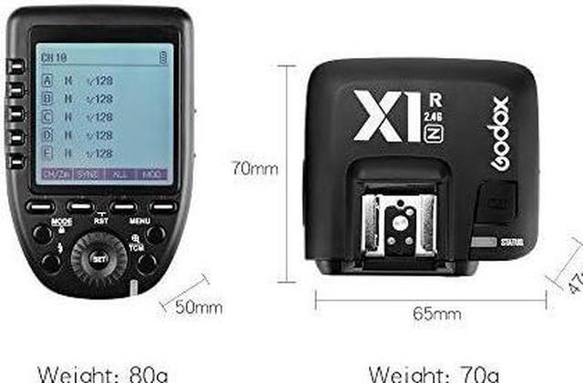 Alt view image 2 of 4 - Xpro-N i-TTL II 2.4G X System Wireless Control Remote Trigger with 2X X1R-N Controller Receiver Compatble for Flash