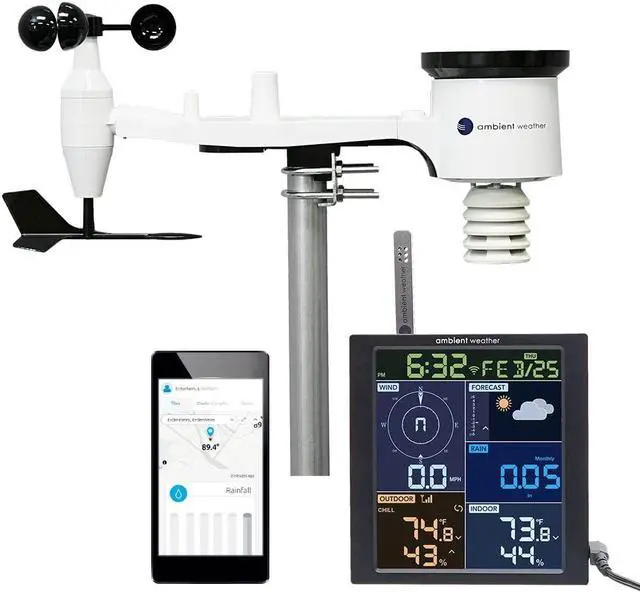 Main image of Weather WS-1965 WiFi Weather Station w/Remote Monitoring and Ambient Weather Network Access
