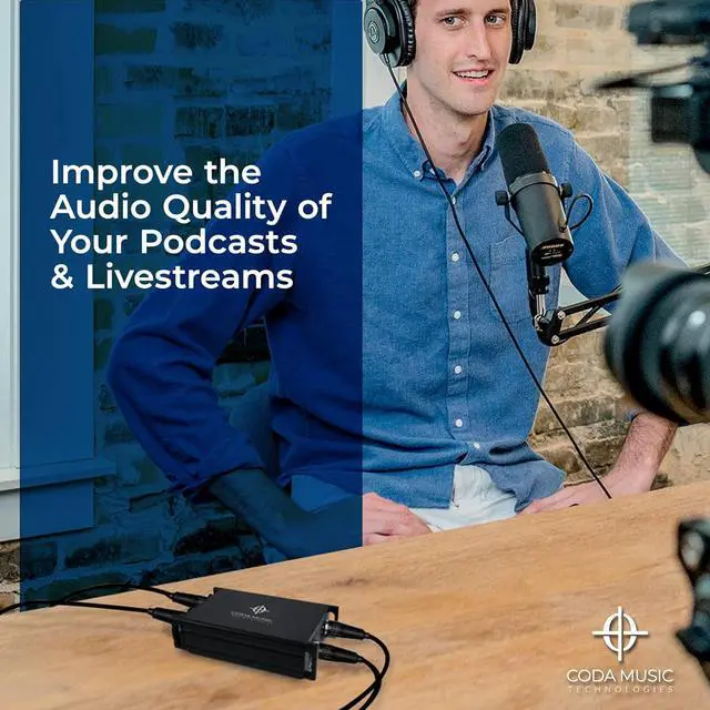 Alt view image 3 of 7 - MB-1 Microphone Preamp Audio Booster, Ultra-Clean Gain, Dynamic Mic Preamplifier for Studio or Home Recording, Livestream, Broadcast or Podcast - Single Channel