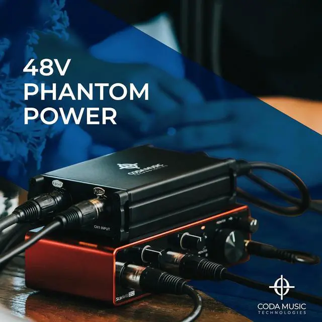 Alt view image 7 of 7 - MB-1 Microphone Preamp Audio Booster, Ultra-Clean Gain, Dynamic Mic Preamplifier for Studio or Home Recording, Livestream, Broadcast or Podcast - Single Channel