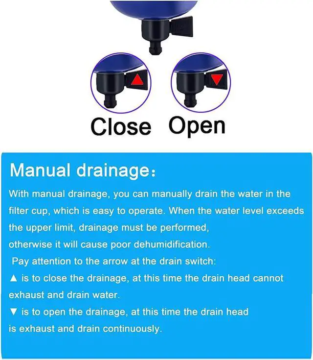 Alt view image 2 of 6 - Zinc Alloy 3 Stage Air System - Particulate Filter, Coalescing Filter, Desiccant Dryer & Air Regulator, Poly Bowl, Manual Drain, Mid Flow, Suitable for Paint Spray & Plasma Cutter (3/8" NPT)