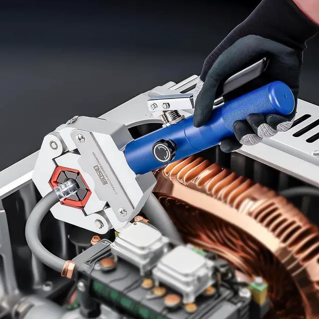 Alt view image 4 of 6 - AC Hose Crimper Hydra-Krimp 71500 Manual A/C Hose Crimper Kit Air Conditioning Repaire Handheld Hydraulic Hose Crimping Tool for BH Air Conditioner Hose & Beadlock A/C Fittings