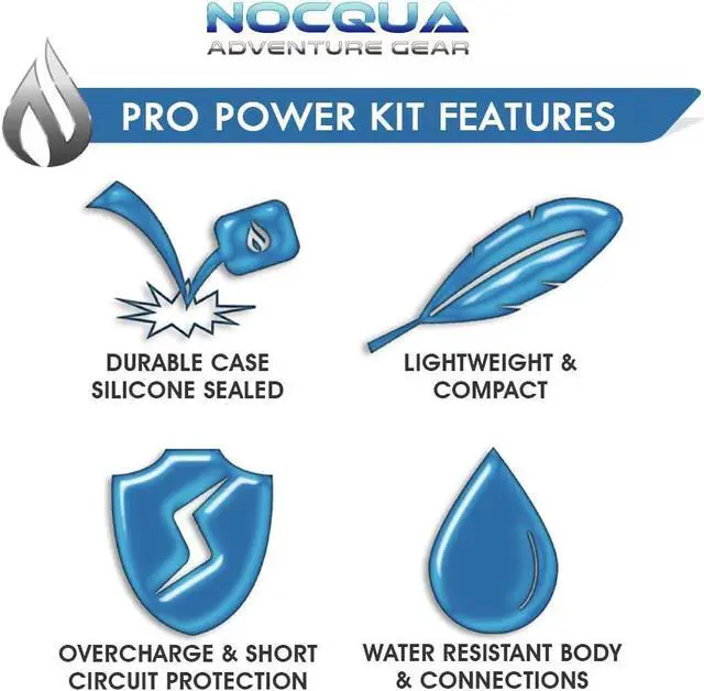 Alt view image 6 of 7 - Power Water-Resistant Battery and Charger Kit - Compatible with GPS, Depth and Fish Finders, and Most 12V Electronics