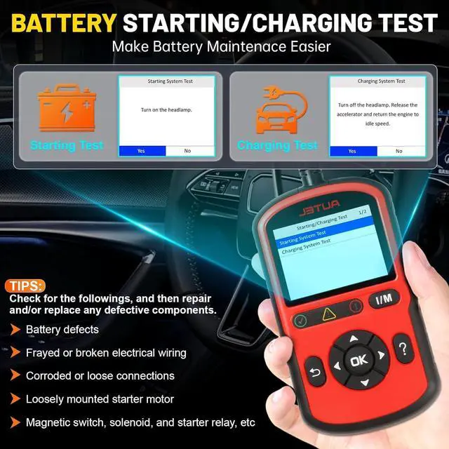 Alt view image 4 of 7 - OBD2 Scanner AutoLink AL549(Upgraded Ver. of AL519)Code Reader with AutoVin, Read/Erase DTCs for ABS, Universal Car Battery Test,OBDII Scan with Live Data,Check Engine Fault OBD2 Diagnostic Tool