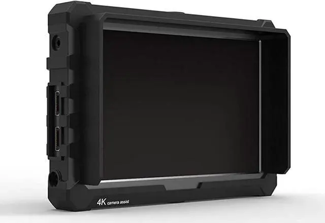 Alt view image 3 of 6 - 1920x1200 IPS Screen Camera Field Monitor 4K HDMI Input Output Video for DSLR Mirrorless Camera  A7S II A6500 Panasonic GH5  5D Mark IV DJI Ronin M Black VIVITEQ Exclusively