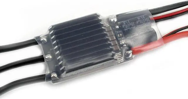 Alt view image 3 of 6 - AM32 VE80A Crawler ESC 2-8S BEC 5.2-8.2V Brushless ESC for 1/8 1/10 Scale Crawler Car Axial SCX10 Traxxas TRX-4 TRX-6 (Crawler ESC VE80A)