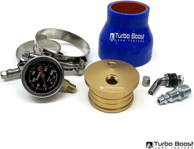 Alt view image 2 of 6 - Boost Leak Testers 3" for 3" Turbo or Intake Pipe - Universal Test Kit - Test Upto 30 PSI - Premium - 6061 Aluminum - Restore Power!