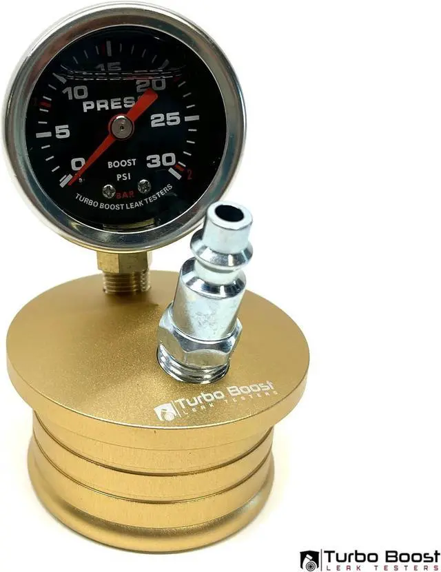 Alt view image 5 of 6 - Boost Leak Testers 3" for 3" Turbo or Intake Pipe - Universal Test Kit - Test Upto 30 PSI - Premium - 6061 Aluminum - Restore Power!