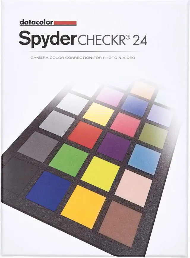 Alt view image 4 of 7 - SpyderCHECKR 24 - Color calibrate your camera for consistent image color across multiple camera systems/lighting conditions. Target color chart has 24 target colors + grey card.