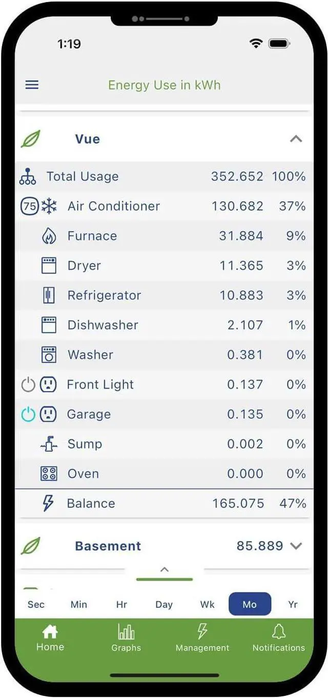 Alt view image 4 of 7 - Gen 3 Smart Home Energy Monitor | Home Energy Automation and Control | Real Time Electricity Monitor/Meter | Solar/Net Metering