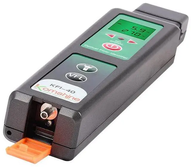 Alt view image 3 of 7 - KFI-40 Optical Fiber Identifier Optic Dominant Traffic Detector Multi in one Chucks with 800-1700nm Cable Tester (KFI-40)