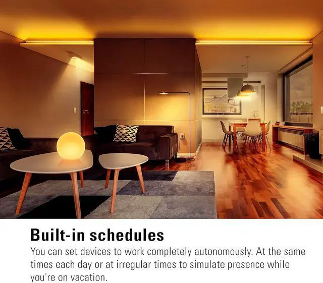 Alt view image 3 of 7 - Eve Energy Strip - Smart Triple Outlet & Power Meter for Apple Home, Built-in Schedules & Switches, Surge Protection, overcurrent Protection, overvoltage Protection, Energy metering