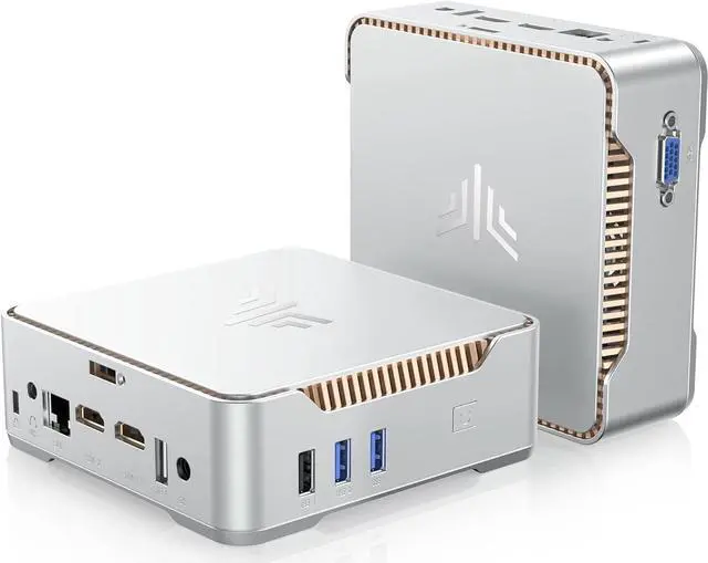 Main image of GK3Plus Mini PC, 16GB RAM 512GB M.2 SSD Mini Computers,12th Gen Alder Lake N95 (up to 3.4GHz) Micro PC, 2.5''SSD, Gigabit Ethernet,4K UHD,WiFi,BT,VESA/Home/Business Small pc