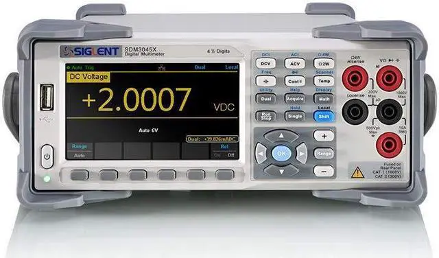Alt view image 2 of 5 - Technologies SDM3045X 4-1/2 Digit Digital Multimeter, DMM