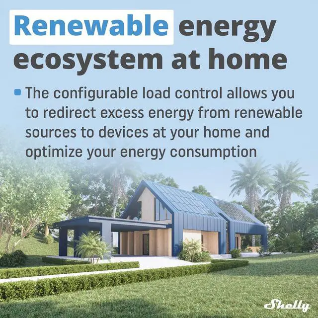 Alt view image 7 of 7 - Shelly Pro EM 50A | Wi-Fi & LAN Energy Meter with Contactor Control | DIN-Rail | Home Automation | Bluetooth Gateway | Compatible with Alexa & Google Home | No Hub Required | Power Monitoring