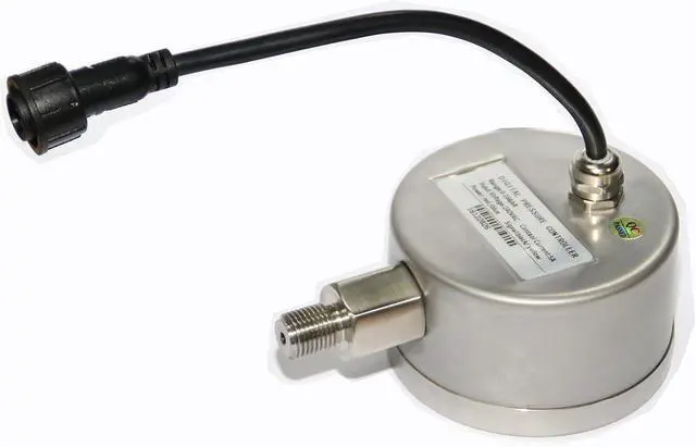 Alt view image 4 of 5 - 230PSI-NPT Digital Pressure Switch Controller,Pressure Gauge,Pressure Sensor for Water Pump Air Compressor 110VAC