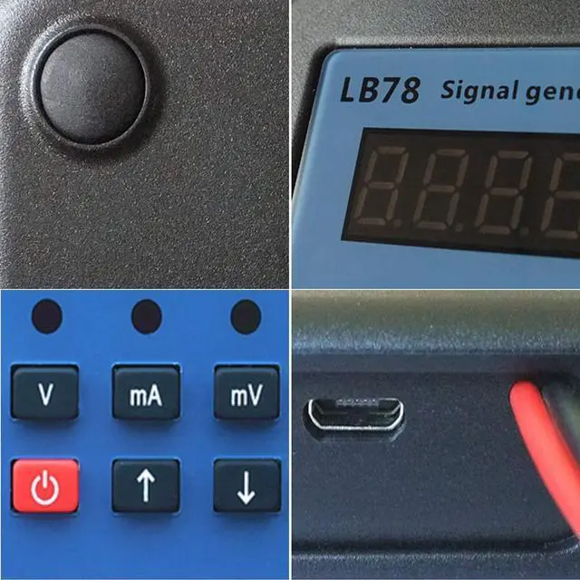 Alt view image 5 of 7 - 4-20mA /0-10V/mV Current Voltage Signal Generator Signal Source Calibrator Signal Tester