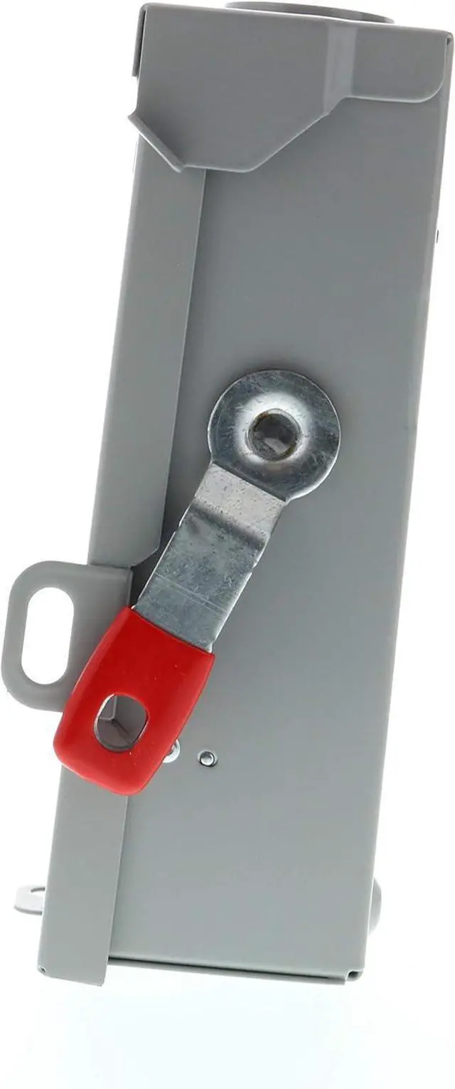 Alt view image 5 of 6 - GNF322RA 60-Amp, 3-Pole, 240V General Duty Compact Series Safety Switch, Non-Fusible, Outdoor