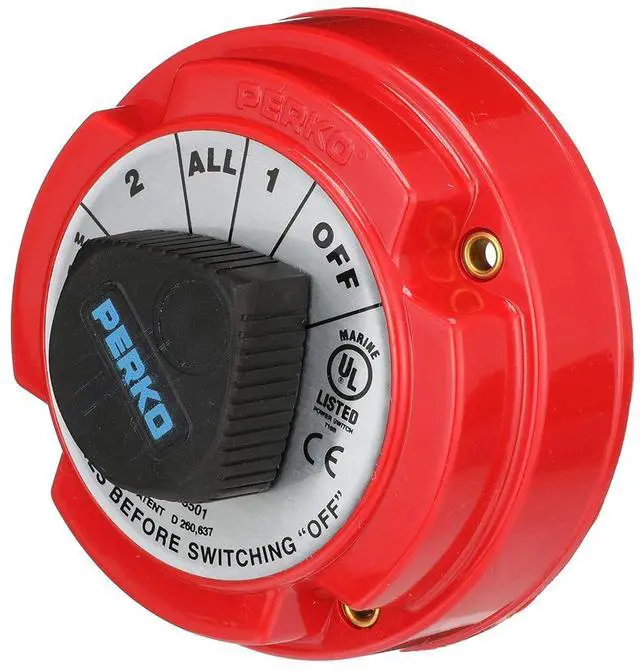 Alt view image 3 of 7 - Battery Select Switch, Disconnect Isolator Cutoff, Dual, 12 -50V