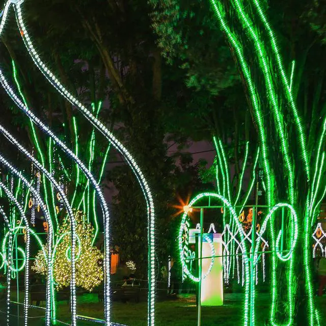 Alt view image 3 of 6 - Lighting 150ft 1800 LED Heavy Duty Green Rope Light Kit, LED Flexible Light Rope String Light Outdoor  LED Light Rope Bedroom LED Light Rope, 120V, ½ Inch, 2-Wire