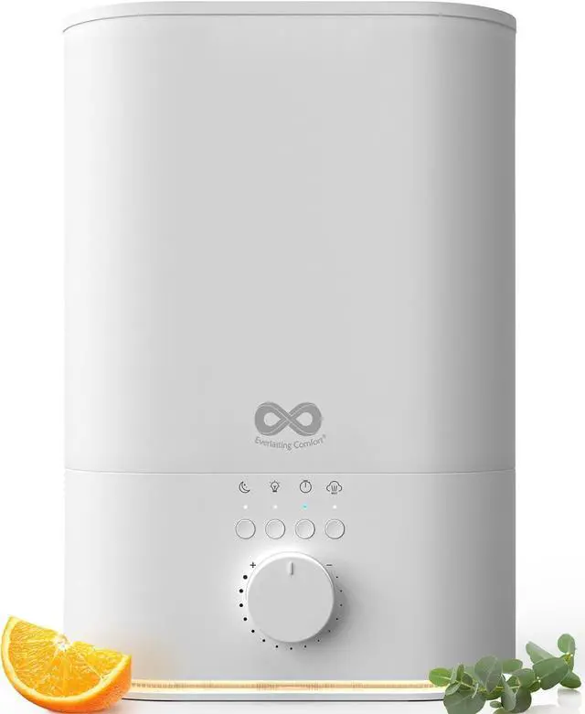 Main image of Comfort Upgraded 6L Top Fill Humidifier Large Room & Bedroom, MAX Humidifier, Quiet Cool Mist, Easy to Clean & Fill, 60 Hour Run Time, Aromatherapy
