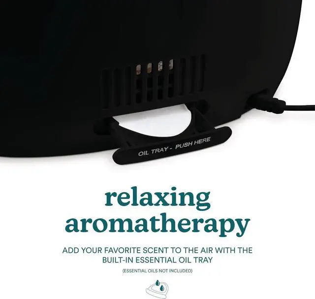 Alt view image 6 of 7 - Deluxe Ultrasonic Humidifier for Large Rooms, Warm or Cool Mist, UV-C Technology, 1.5-Gallon Top Fill Tank, Smart Digital Programmable Humidistat, Home Dry Air Relief, Aromatherapy