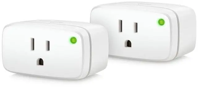 Main image of 2 Pack  Smart Plug, App and Voice Control, 100% Privacy, Matter Over Thread, Works with  Home, Alexa, Google Home, SmartThings, requires Thread Border Router
