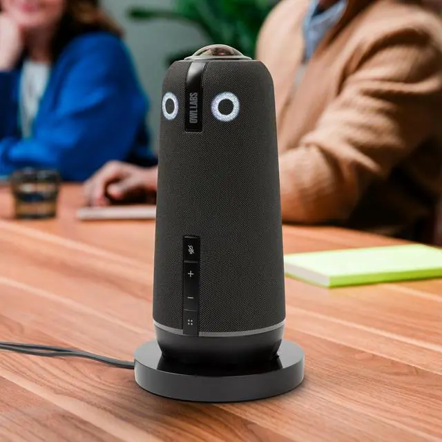 Alt view image 2 of 3 - Meeting Owl 4+ Premium Pack - 360 Degree, 4K Smart Video Conference Camera, Microphone, and Speaker (Includes Accessories and Warranty)