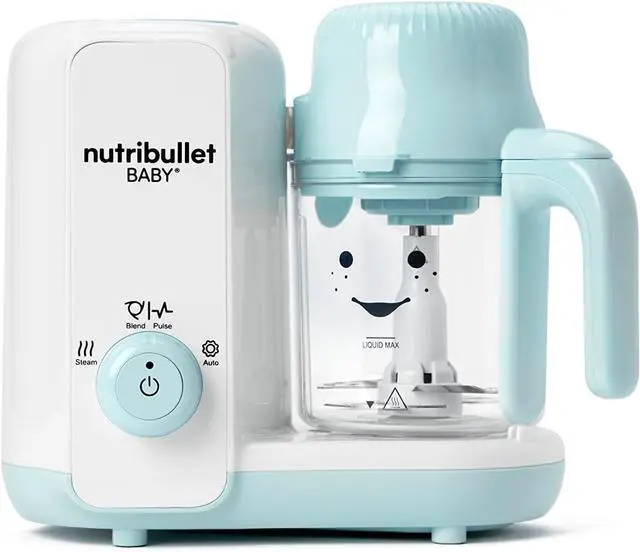 Main image of nutribullet Baby Steam + Blend, White/Blue