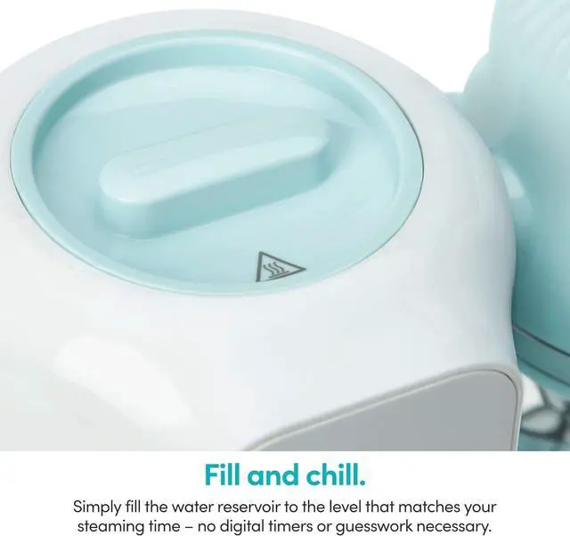 Alt view image 3 of 7 - nutribullet Baby Steam + Blend, White/Blue